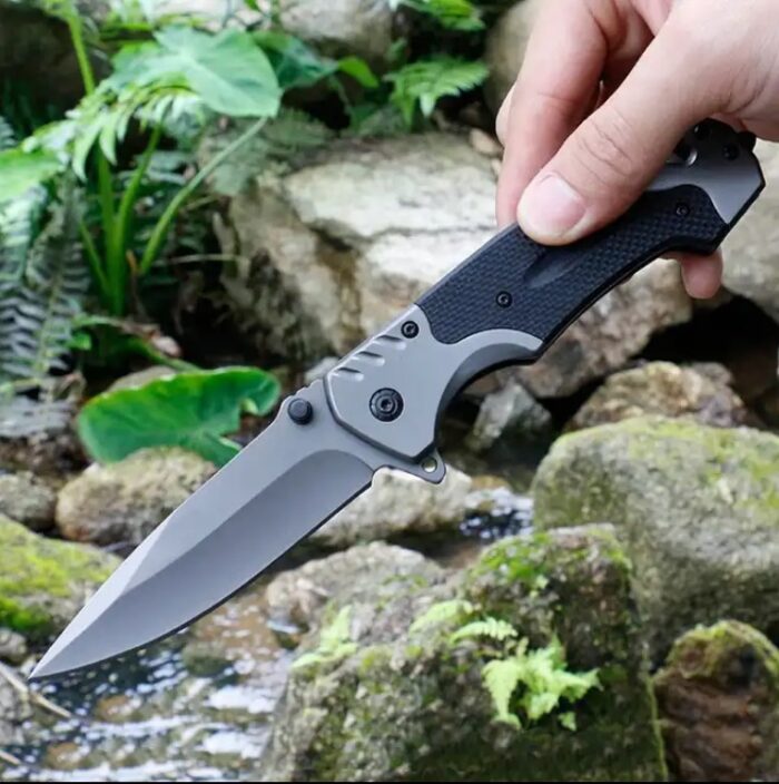 BLADEBOLT D2 Steel Best Folding Knife with sharpener, Pocket Knife for Men with G-10 Handle for ultra strong grip - Image 2